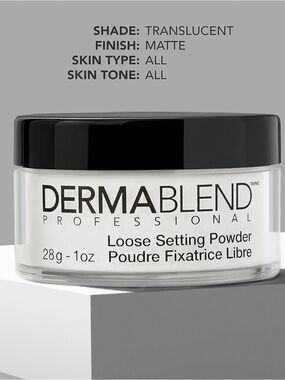 Dermablend Professional loose setting powder, Original; 28g-1oz; NEW